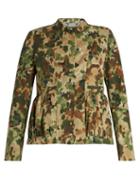 Rachel Comey Camouflage-print Collarless Jacket