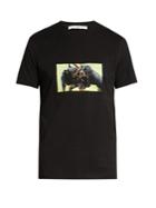 Givenchy Cuban-fit Rottweiler-appliqu T-shirt