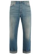 Gucci Stone-washed Straight-leg Jeans