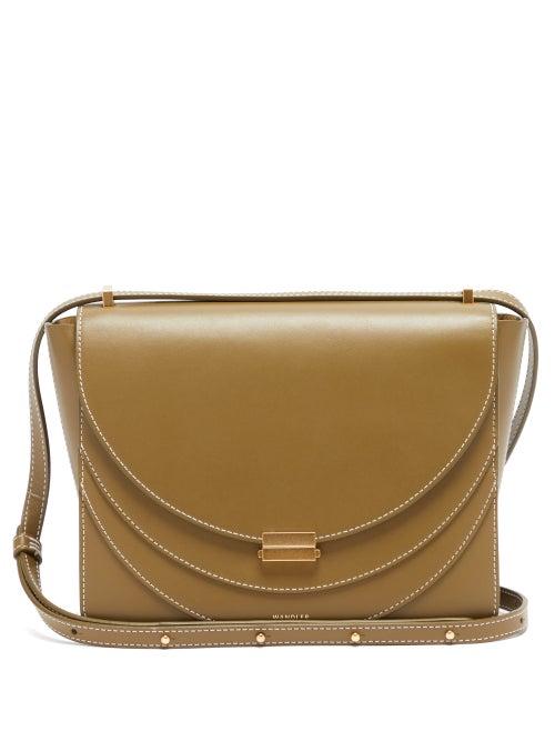 Matchesfashion.com Wandler - Luna Leather Cross Body Bag - Womens - Khaki