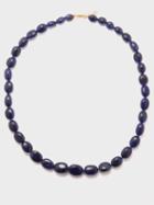 Jia Jia - Arizona Candy Sapphire & 14kt Gold Necklace - Womens - Blue