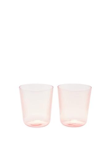 Matchesfashion.com R+d.lab X Lee Mathews - X Lee Mathews Set Of Two Luisa Water Glasses - Light Pink