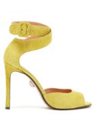 Matchesfashion.com Samuele Failli - Jerry Suede Sandals - Womens - Yellow