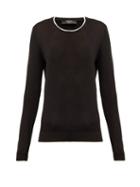 Matchesfashion.com Weekend Max Mara - Flipper Sweater - Womens - Black