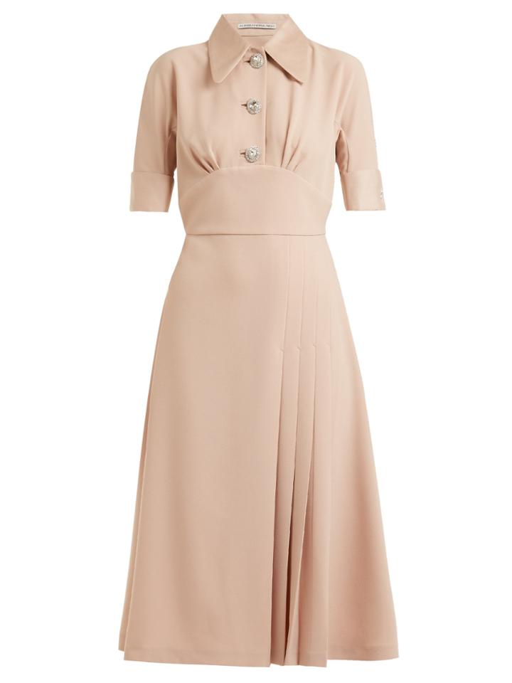Alessandra Rich Infermiera Stretch-crepe Dress