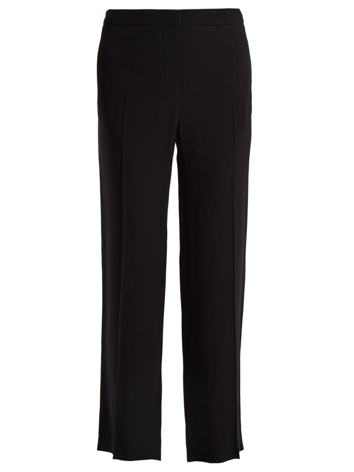 Goat Ford Cropped Crepe Trousers