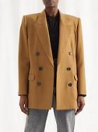 Isabel Marant - Nevimea Oversized Serge Blazer - Womens - Camel