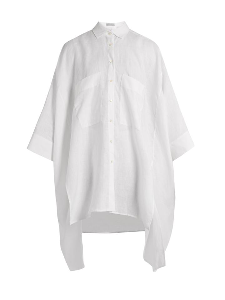 Palmer/harding Oversized Step-hem Shirt