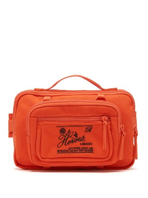 Matchesfashion.com Eastpak - X Raf Simons Heroes Cross Body Bag - Mens - Orange