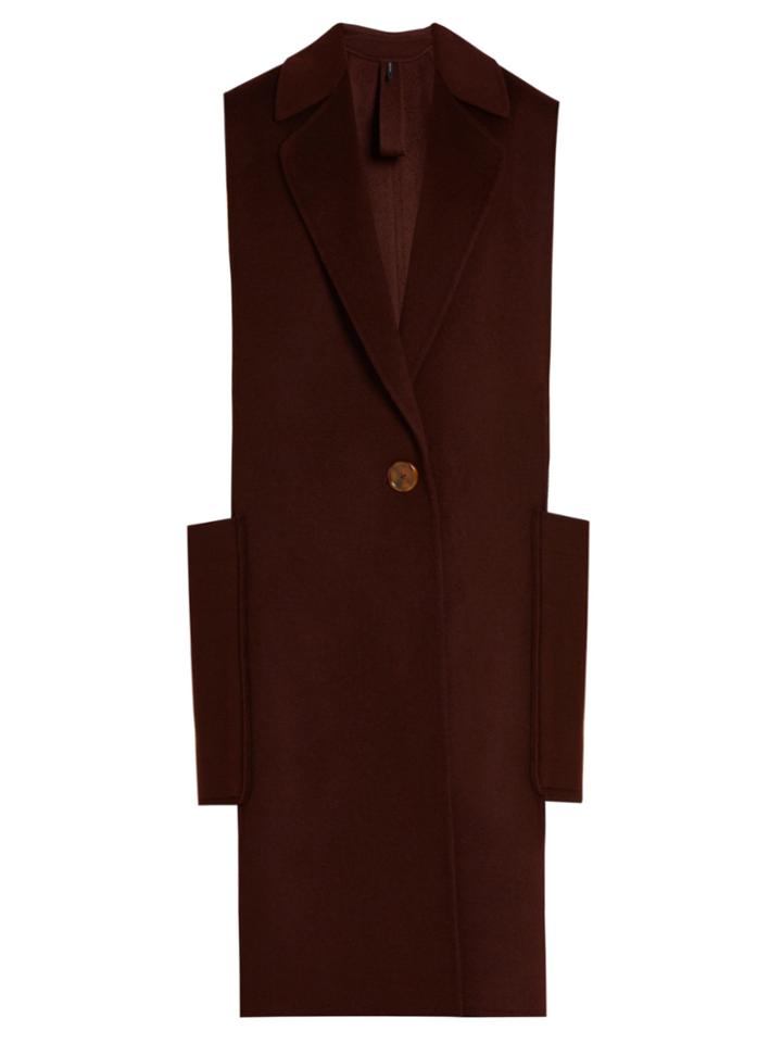 Helmut Lang Double-faced Wool And Cashmere-blend Gilet