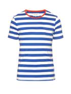 Solid & Striped Crew-neck Striped T-shirt