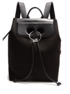 J.w.anderson Pierce Canvas And Leather Backpack