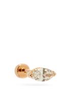 Ladies Fine Jewellery Maria Tash - Diamond & 18kt Rose-gold Single Earring - Womens - Rose Gold