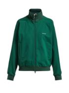 Matchesfashion.com Balenciaga - Logo Zip Through Crepe Track Jacket - Womens - Green