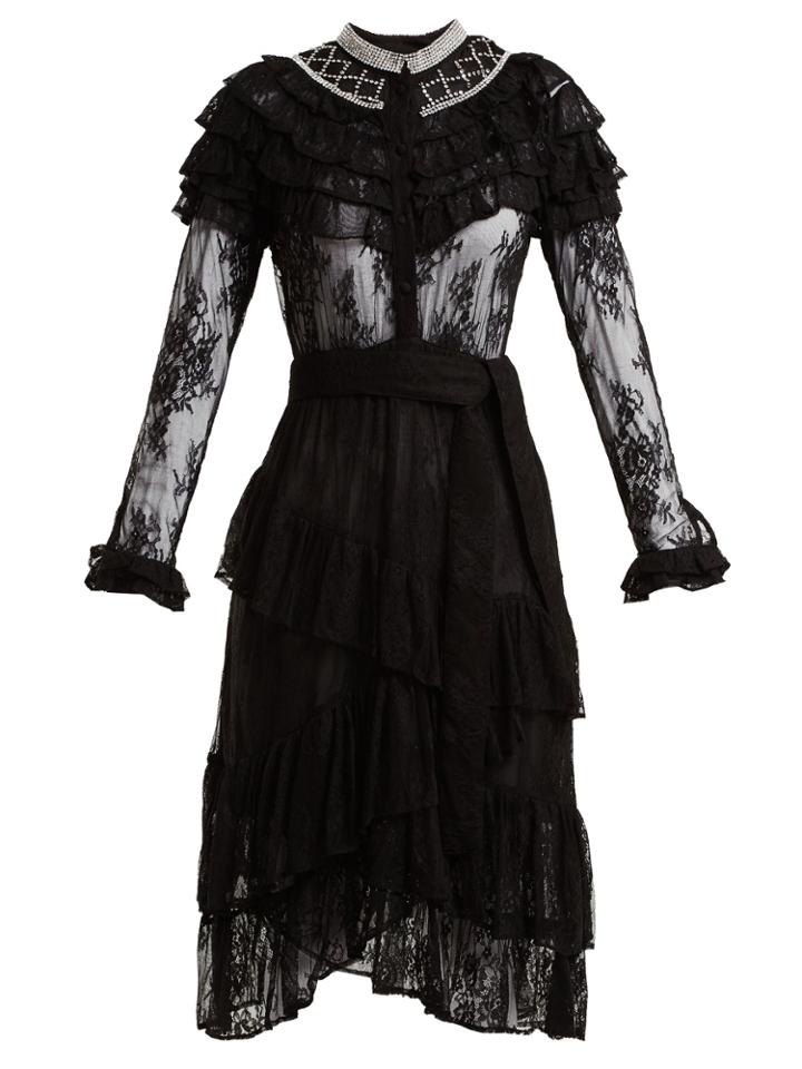 Dodo Bar Or Monabella Floral-lace Dress