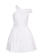 Matchesfashion.com Sophie Theallet - Rula Asymmetric One Shoulder Dress - Womens - White