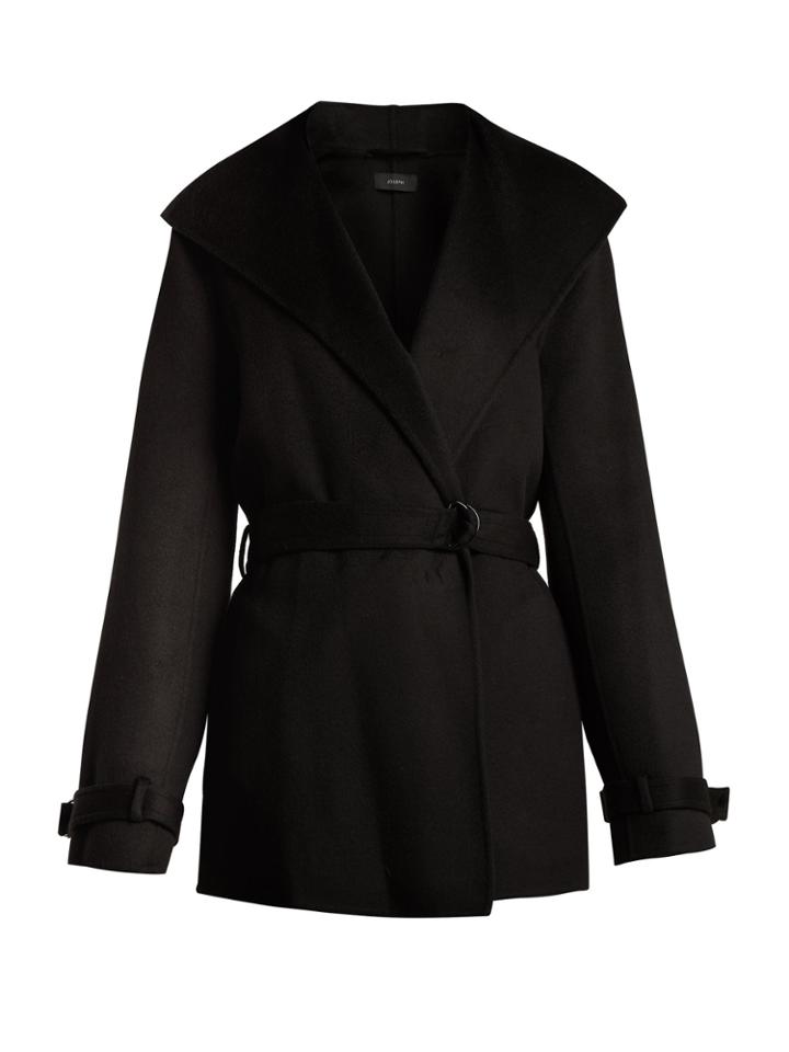 Joseph Lima Wrap Wool And Cashmere-blend Coat