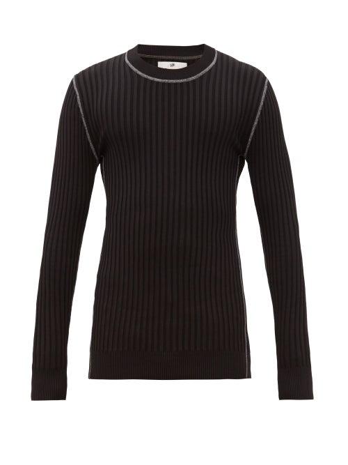 Matchesfashion.com Eytys - Incubus Wide Ribbed Sweater - Mens - Black