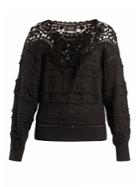 Isabel Marant Camden Crochet Cotton Sweater