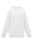 Raey - Recycled Cotton-blend Oversized Hooded Sweatshirt - Womens - White