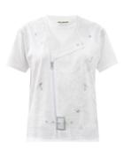 Matchesfashion.com Junya Watanabe - Jacket-print Cotton-jersey T-shirt - Womens - White