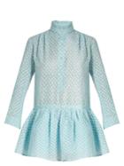 Thierry Colson Lizbeth Fil Coup Silk-gauze Dress