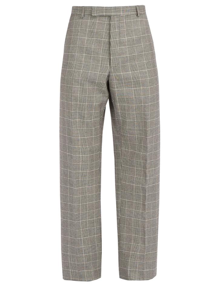Thom Browne Houndstooth Wool Trousers
