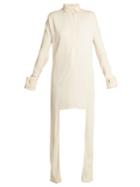 Jw Anderson Extended-side Panel Crepe Shirt