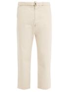 Barena Venezia Mid-rise Cropped Cotton-blend Trousers