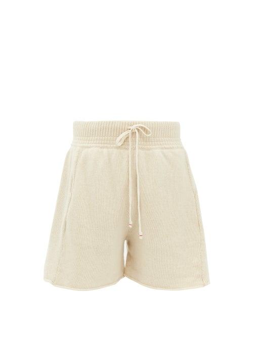 Les Tien - Yacht Cashmere Shorts - Womens - Ivory