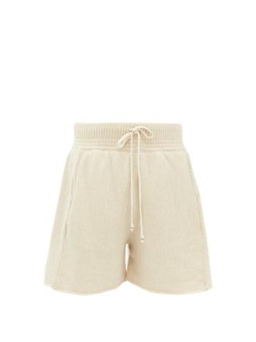 Les Tien - Yacht Cashmere Shorts - Womens - Ivory