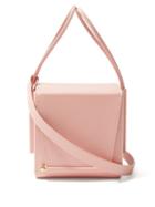 Matchesfashion.com Roksanda - Box Leather Cross Body Bag - Womens - Light Pink
