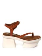 Stella Mccartney Altea Faux-leather Block-heel Platform Sandals