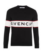 Givenchy Logo-intarsia Wool Sweater
