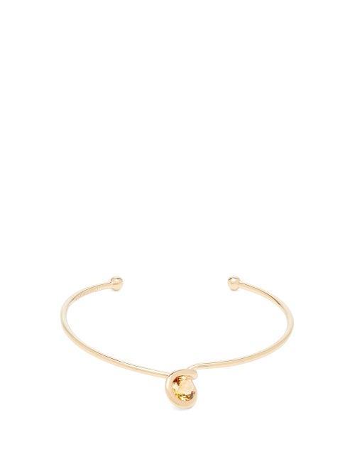 Matchesfashion.com Completedworks - Childhood's Retreat Gold Vermeil Cuff - Womens - Yellow