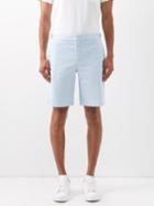 Orlebar Brown - Dane Ii Stretch Cotton-twill Shorts - Mens - Light Blue