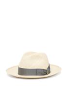 Matchesfashion.com Borsalino - Quito Straw Panama Hat - Mens - Navy