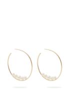 Matchesfashion.com Mizuki - Pearl & 14kt Gold Hoop Earrings - Womens - Pearl