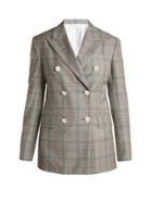 Calvin Klein 205w39nyc Wall Street Prince Of Wales-checked Wool Jacket