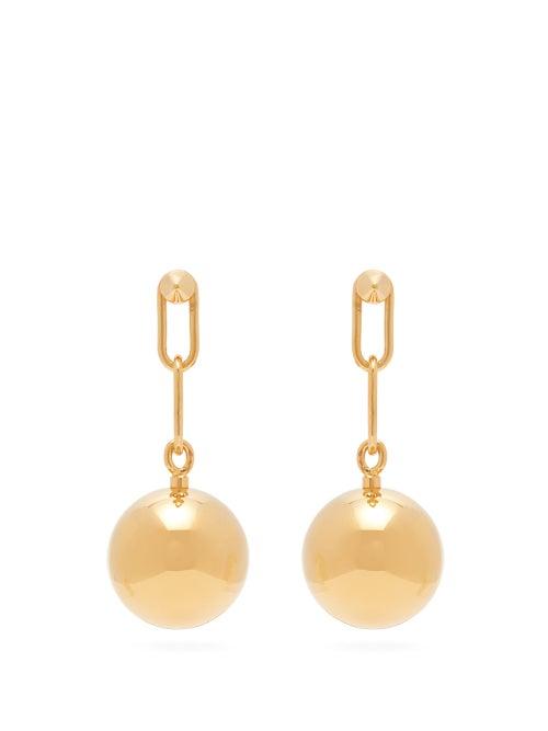 Matchesfashion.com Marni - Sphere Drop Earrings - Womens - Gold