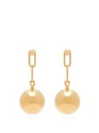 Matchesfashion.com Marni - Sphere Drop Earrings - Womens - Gold