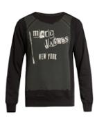 Marc Jacobs Logo-print Cotton-blend Jersey Sweatshirt