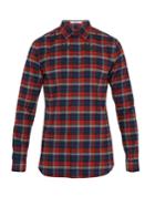 Givenchy Contemporary-fit Checked Cotton-flannel Shirt