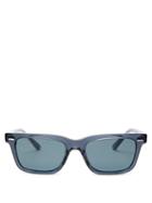 Matchesfashion.com The Row - X Oliver Peoples Ba Cc Rectangular Sunglasses - Womens - Blue