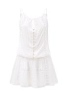 Matchesfashion.com Melissa Odabash - Chelsea Broderie-anglaise Mini Dress - Womens - White