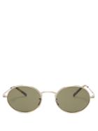 The Row X Oliver Peoples Metal Oval Sunglasses