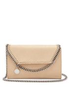 Matchesfashion.com Stella Mccartney - New Falabella Mini Faux-suede Shoulder Bag - Womens - Beige