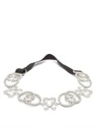 Gucci Gg Pave Crystal Headband