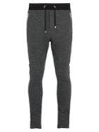 Balmain Drawstring Wool-jersey Track Pants