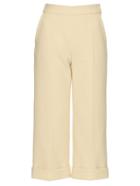 Delpozo Wide-leg Cropped Trousers